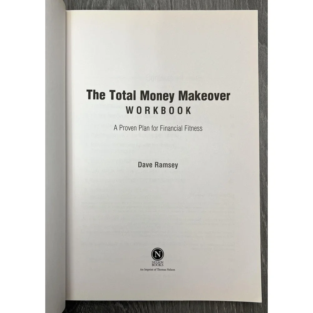 The Total Money Makeover Dave Ramsey Classic Edition Book & Workbook Set Bundle